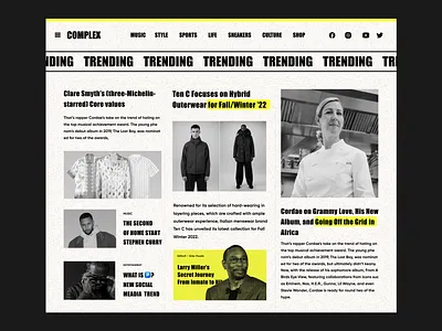 News Blog application design blog dashboard design information landing page login minimal news ui uiux web