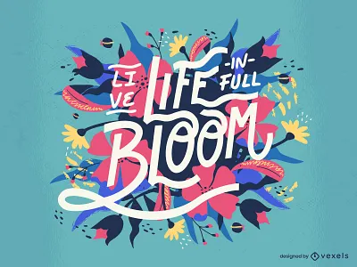 Spring lettering floral floral swirls flowers lettering nature quote seasonal seasons spring springtimefloral swirls