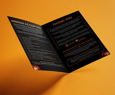 Casino Royale - Bi-fold Design bi fold brochure graphic design indesign print