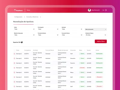 Bradesco Saúde design design thinking product design ui ux