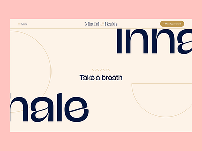 Mindful Health Identity & Web brand healthcare mental health web