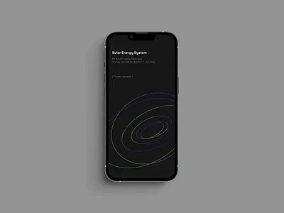 start screen for solar system app adobexd app application design figma graphic design minimalism onboarding start ui ux