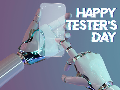Happy Tester's day!💻 3d animation branding design graphic design illustration logo motion graphics september tester testers day ui ukraine uxui vector webdesign website