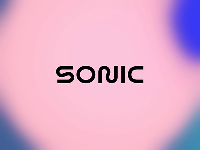 Sonic animation app brand brand agency brand design brand designer branding branding agency colorful gadget logo logo design logo designer minimalist modern sonic studio typeface typography
