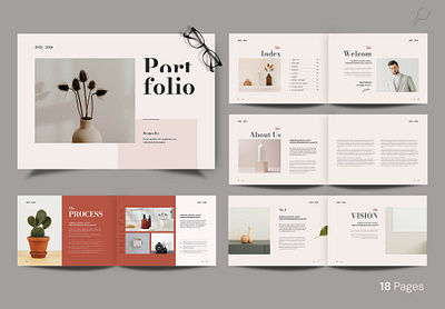 Portfolio Template portfolio indesign