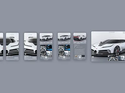 BUGATTI 110 CENTODIECI UI DESIGN graphic design logo ui