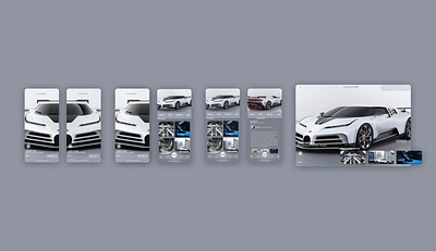 BUGATTI 110 CENTODIECI UI DESIGN graphic design logo ui