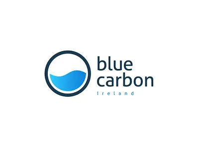 Blue Carbon Ireland branding graphic design logo