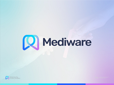 health logo - awareness ribbon - medical logo - mediware a b c d e f g h i j k l m n branding branding logo clinic creative mark health logo healthcare hospital logo logo design logomark logotype m logo design medical logo medicine modern logo monogram symbol visual identity design