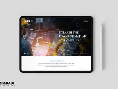 CES branding design web web design