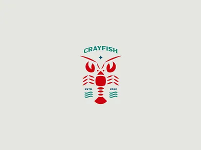 Crayfish branding crayfish design illustration inspiration logo vector