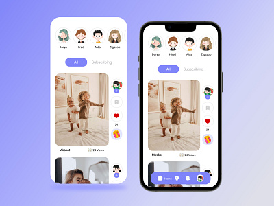 a tik-tok for children app app design child app children colors colors kids illustration fun game graphic design learning minimal mobile mobile app mobile design mobile design for kids online kids pastime ui ui design uiux