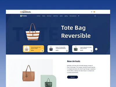 Special topic of e-commerce sale e commerce website mockup ui