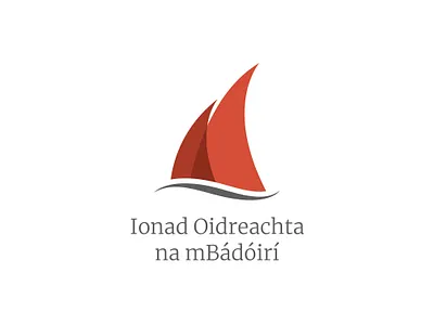Ionad Oidreachta na mBádóirí branding design logo