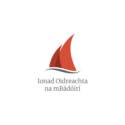 Ionad Oidreachta na mBádóirí branding design logo