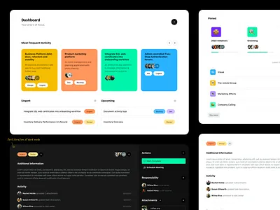 Content app components design system figma panels ui ux vibrant vibrant colors