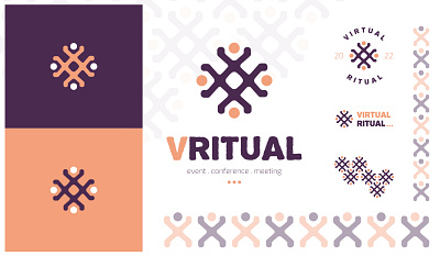 VirtualRitual brand branding creative design graphicdesigner illustration logo logo design logodesign logodesigner logotype