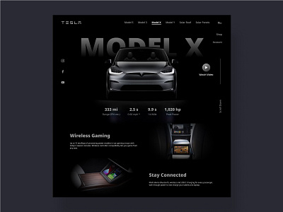 Tesla Website Page Redesign designinspiration graphicdesignui inspiration inspiration design interface landingpage landingpagedesign productdesign ui uidesign uiux uiuxdesign userexperience userinterface webdesign website websitedesign