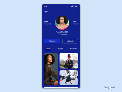 Daily UI#006 design icon typography ui ux