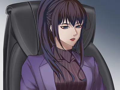 Jiyoung Yoo (유지영 Yu Ji-Yeong) anime anime drawing art artwork artworks cell shade character commission design digital art digital cell shade digital drawing digital illustration digital painting freehand girl illustratrion manhwa painting procreate