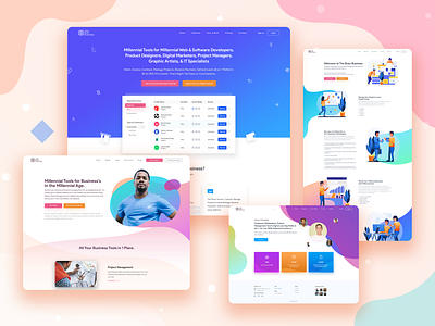 Freelancer Marketplace Landing Page b2b b2c branding business freelancer job landing page marketplace ui ui design uiux ux ux design ux research uxui web design