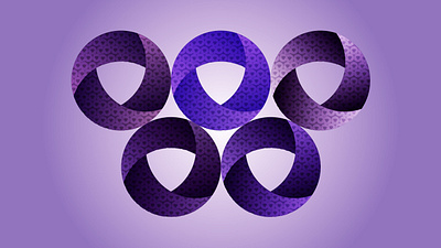 brand purple Circular Grid 2d drawing branding design graphic design illustration