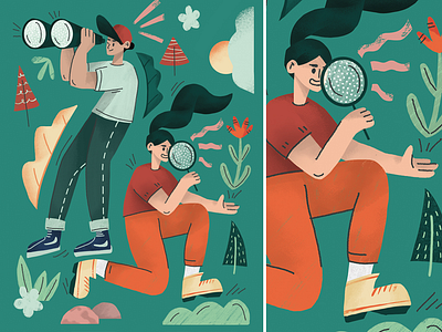 Explore and learn digital illustration graphic design illustration nature illustrated people illustrated