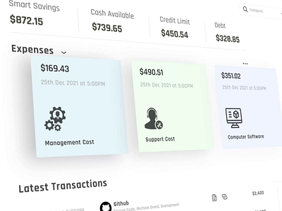 Fintech dashboard UI design bank banking banking app dashboard digital banking finance finances financial fintech fintech banking app investment loan mobile app money payment saas stock trade trading wallet