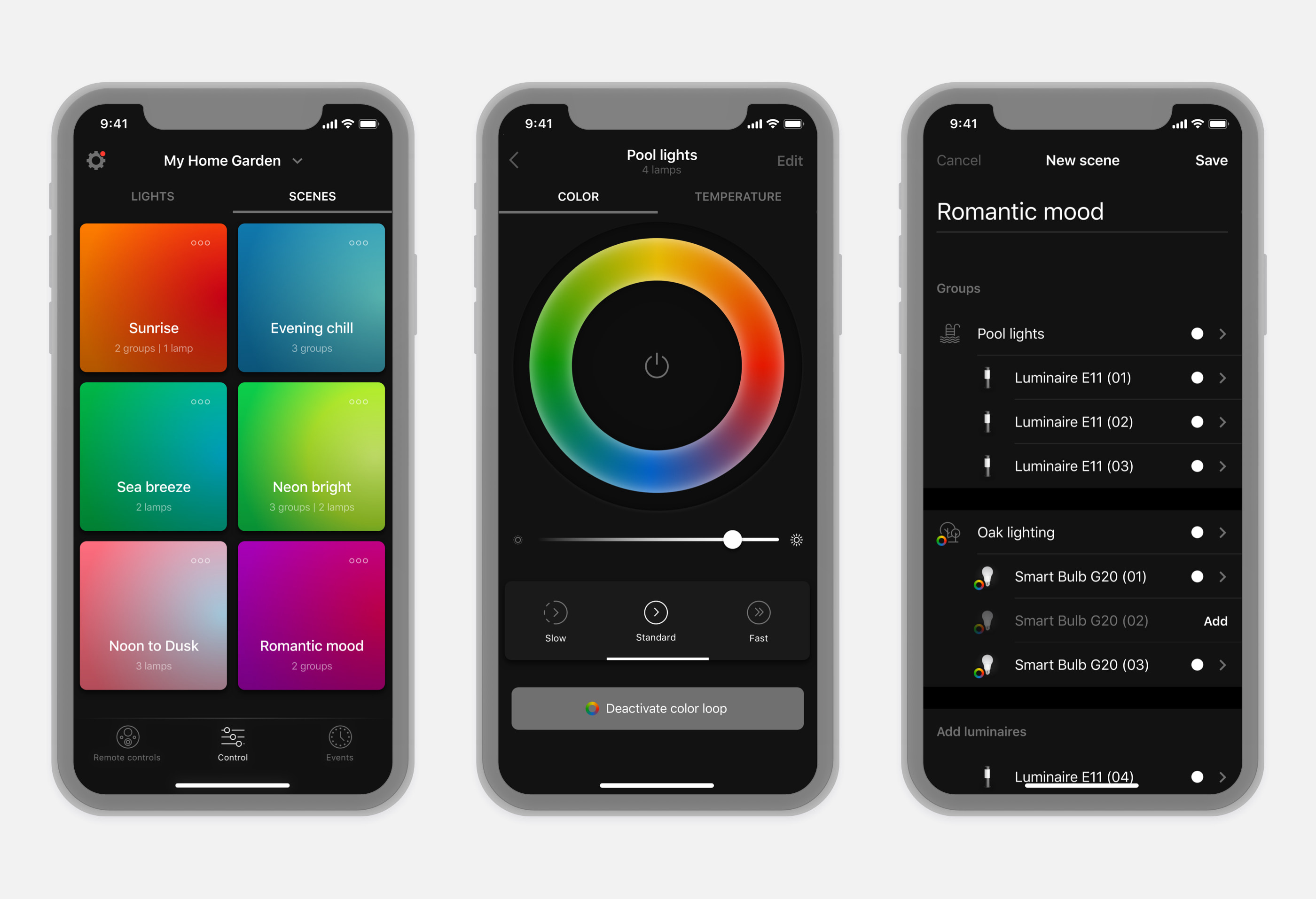 Smart Lighting App — UI/UX Design by Sigma Software Design on Dribbble