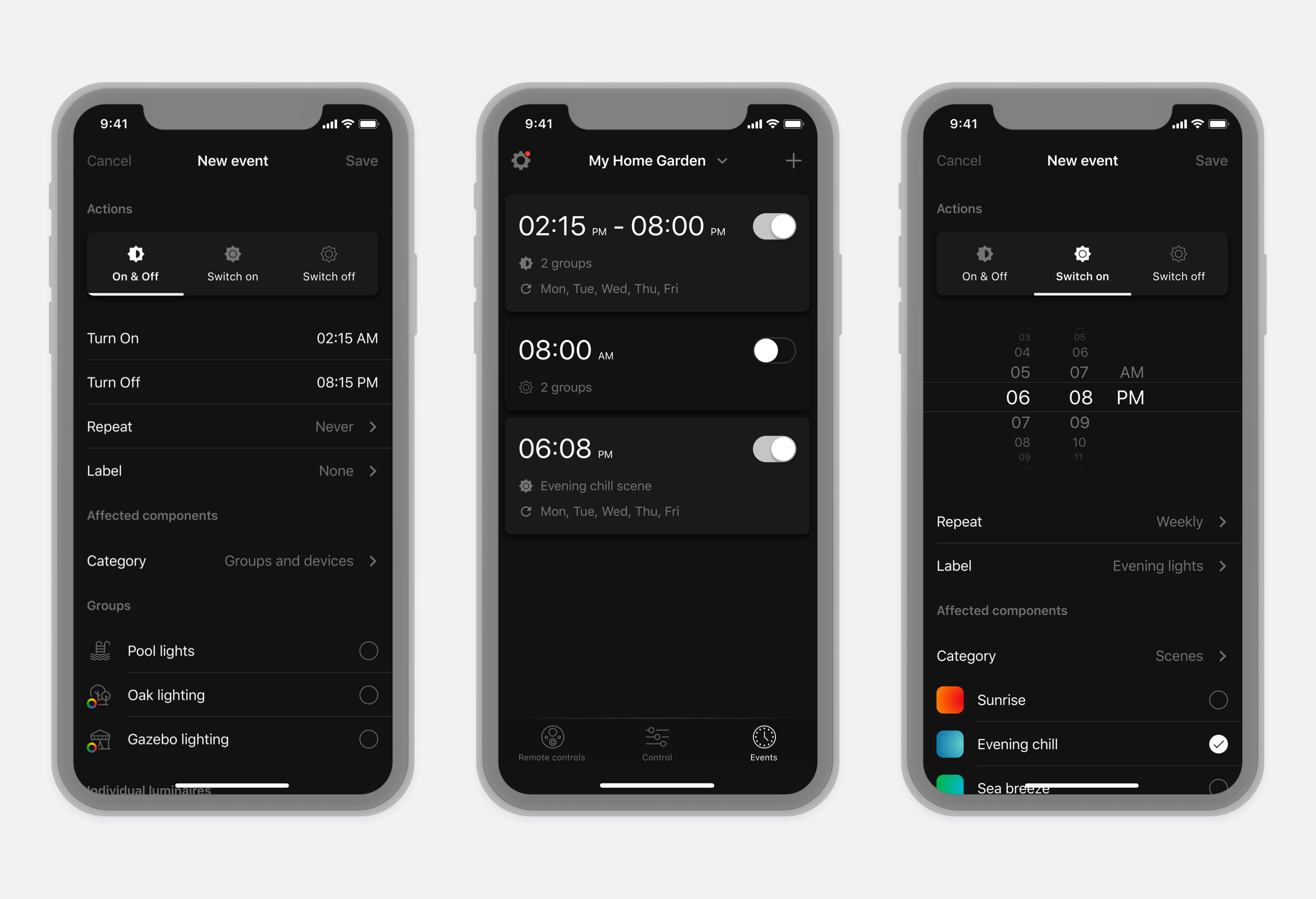 Smart Lighting App — UI/UX Design by Sigma Software Design on Dribbble