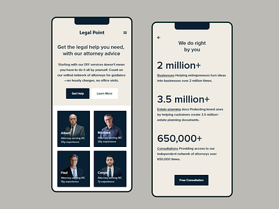 Legal Help App clean design latest trend legal app minimal mobile app design mobile design mobile ui uiux