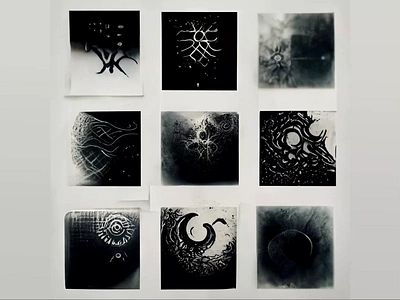 Alien Noir Signs #AI ai ai art ai illustration ai sign alien aliens app artificial intelligence dalle illustration logo midjourney midjourney app noir open ai openai poster sigil sign symbol