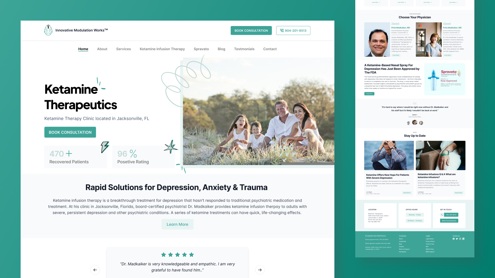 Home page redesign for "Ketamine Therapeutics website " app design design home page redesign ketamine ketamine therapeutics website ketamine website design landing page design medical web ui minima ui modern ui design therapeutics therapeutics website ui ui design ui ux ui ux design uiux ux design web ui website ui