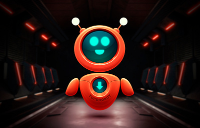 RoboTUBE android design icon illustration interface ios ipad iphone logo ui