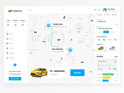 Ride Sharing Dashboard admin them admin ui booking branding dashboard dashboard ui design interface map onnline booking taransportation taxi taxibooking travel ui uiux user dashboard user interface webapp website