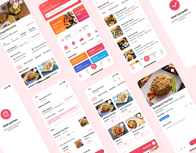 FoodIe - Online Food Delivery food app delivery foodpanda landing page mobile app design mobile design online food ui design user centered design ux design uxui design web design