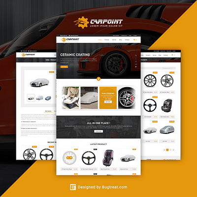 Car point cs cart theme bugtreat cs cart cs cart design cs cart template cs cart themes cscart ecommerce web design web template