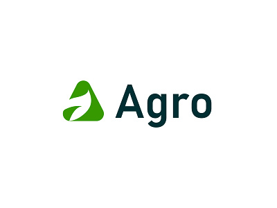 Agro logo a logo agro logo brand identity branding flat green leaf logo logo logo design logo designer logos minimal minimalist logo modern logo monogram logo vector
