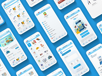 Osudkini App UI | Online medicine Shop app Design app design app screen design application brand branding clean dashboard gradient graphic design interface medicine app mobile app screen mobile ui online pharmacy typography ui ui design user interface ux