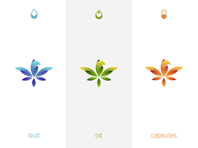 Alivio logo sub-branding branding bud cannabis capsules cbd design graphic design icons illustration logo marijuana medical medicinal minimal oil thc typography vector