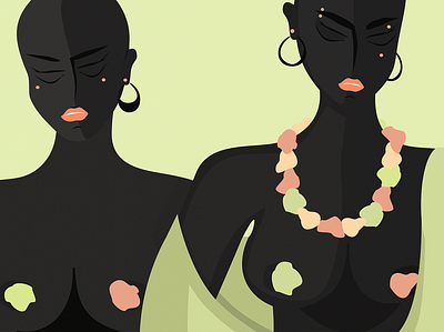 Girls digitalart digitalpainting girlsillustration graphicdesign illustration