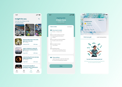 Trash apps coming soon apps design earn mobile mobiledesign point trash ui uidesign ux