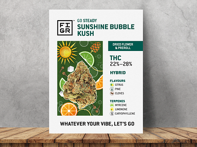 Cannabis Product Strain Sell Sheet Illustration Design cannabis cannabis design cannabis product sheet cannabis sales sheet design cannabis sell sheet design graphic design