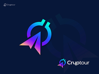 Cryptocurrency Logo bitcoin blockchain branding coin crypto logo crypto monogram cryptocurrency digital icon logo logo design logos logotype minimalist modern logo nft logo pay logo technology logo transfer logo trip logo