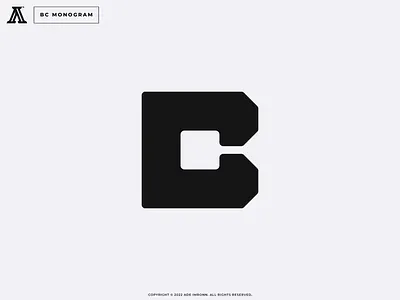 BC MONOGRAM bc cb design icon letter lettering logo logomark logotype mark monogram typography