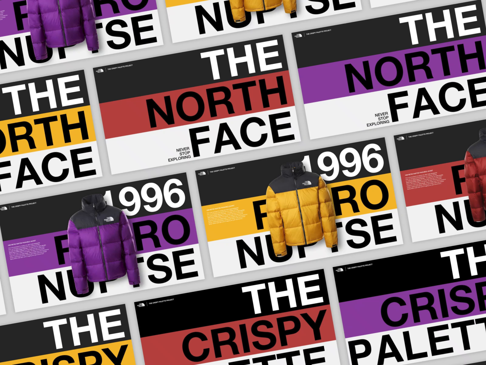 THE NORTH FACE — '96 exploration by Marco Quarta on Dribbble