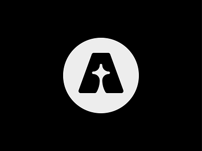 ASCAN - Logo design ascan branding crypto guide learning logo mark minimal monogram nft onboarding space symbol teach training web3