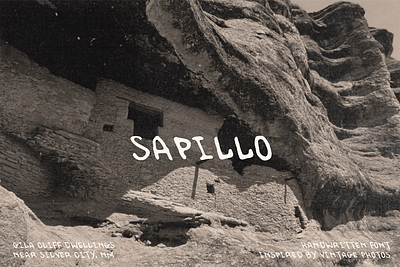 Sapillo - Handwritten Back Slant Font Face design font font designer hand lettering illustration new mexico texas vintage western