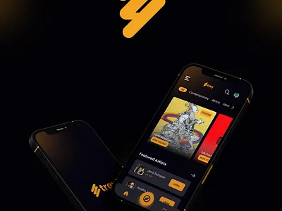 Strey - Mobile UI Design 3d adobe photoshop design minimalist trend ui