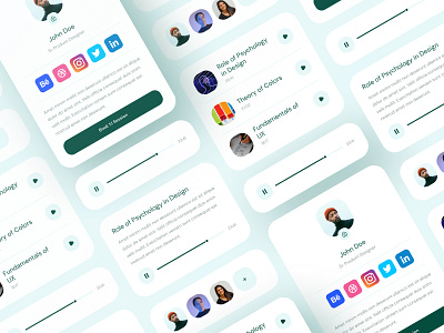 UI Kit Design by Locgfx on Dribbble